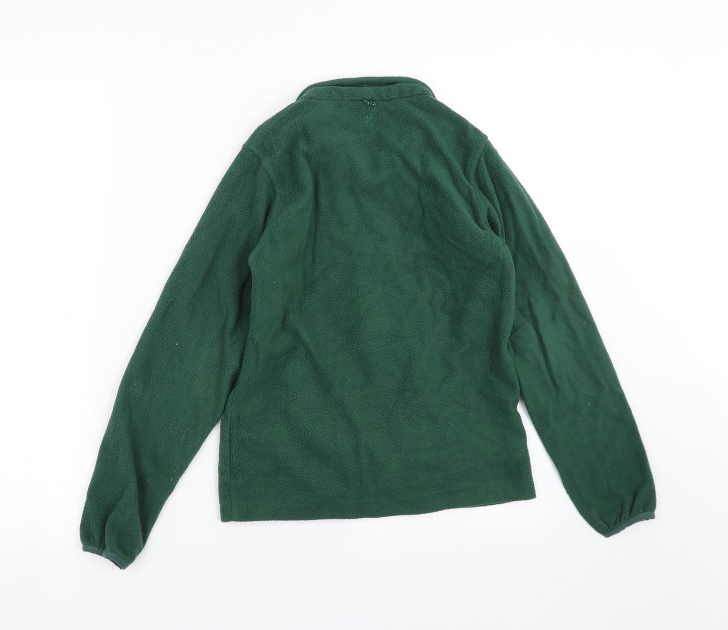 Mountain Warehouse Boys Green  Fleece Full Zip Jumper Size 9-10 Years