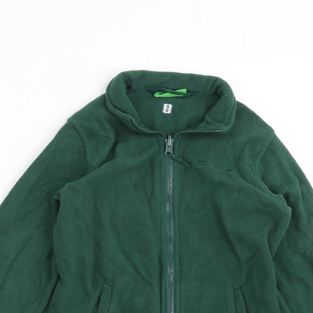 Mountain Warehouse Boys Green  Fleece Full Zip Jumper Size 9-10 Years