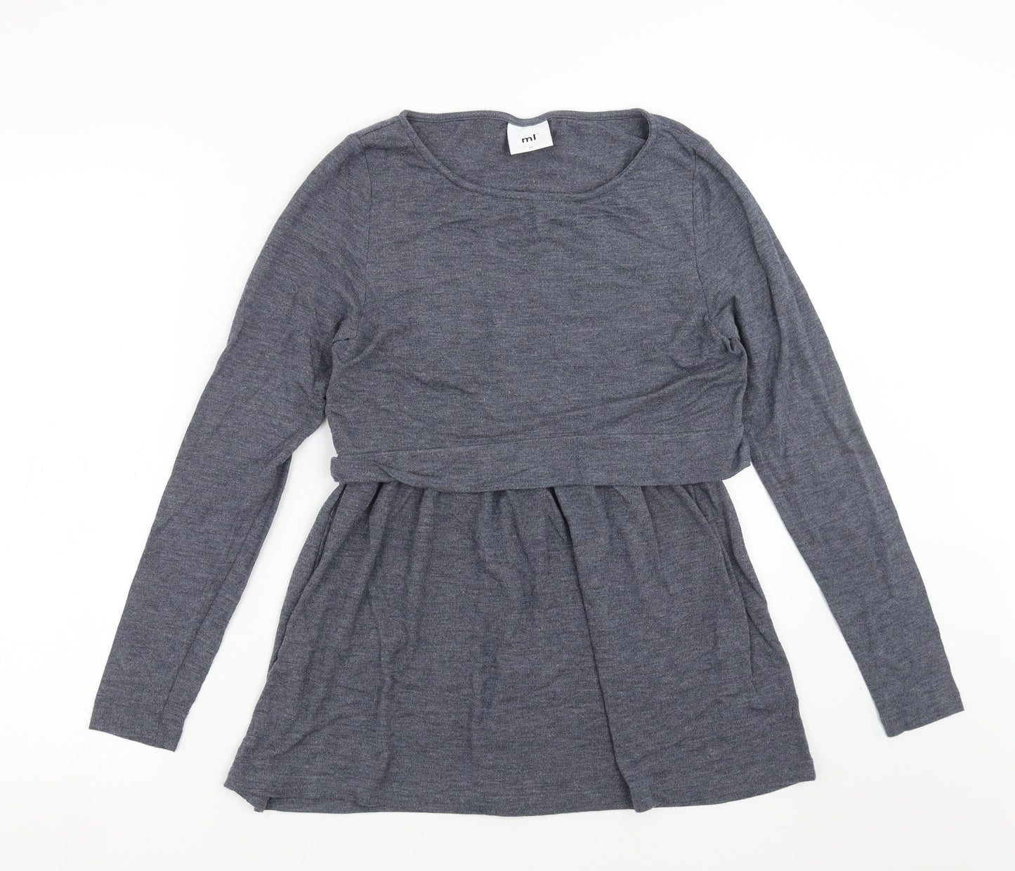 ML Womens Blue  Knit Pullover Jumper Size M