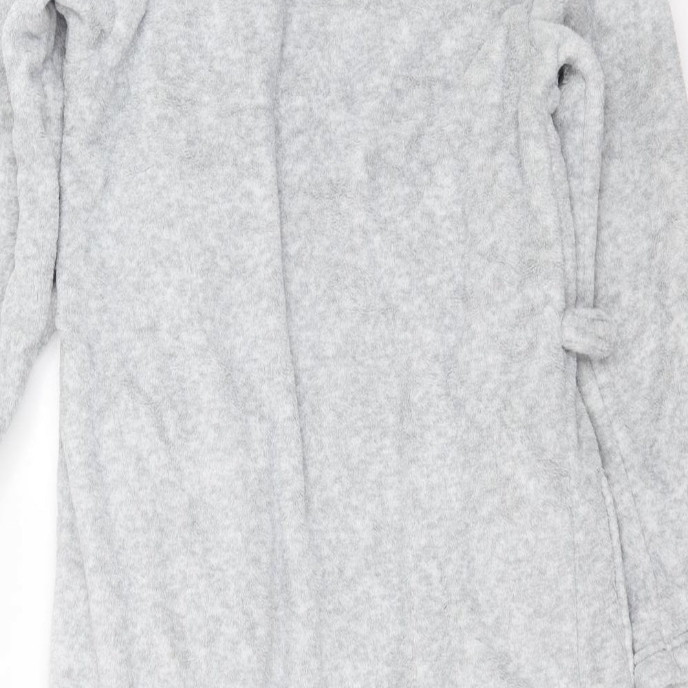 Marks and Spencer Girls Grey Solid  Top Robe Size 13-14 Years  - friends