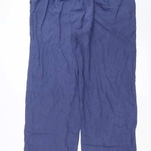 Yours Womens Blue   Trousers  Size 18 L28 in