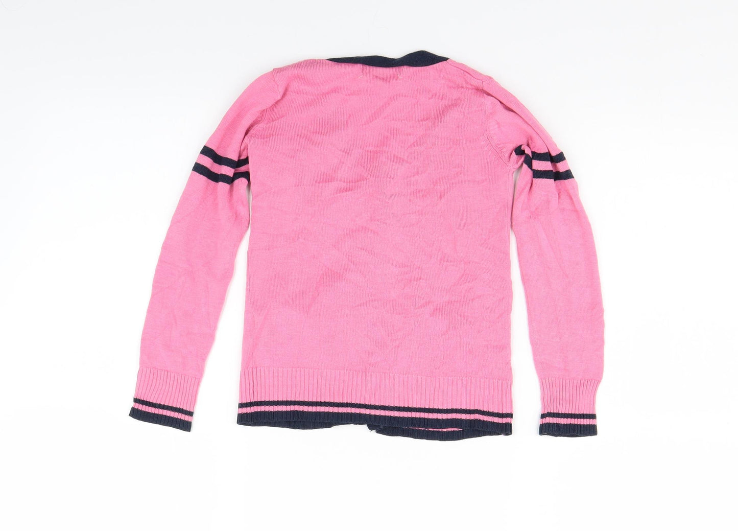 Girl 2 Girl Girls Pink   Cardigan Jumper Size 3-4 Years