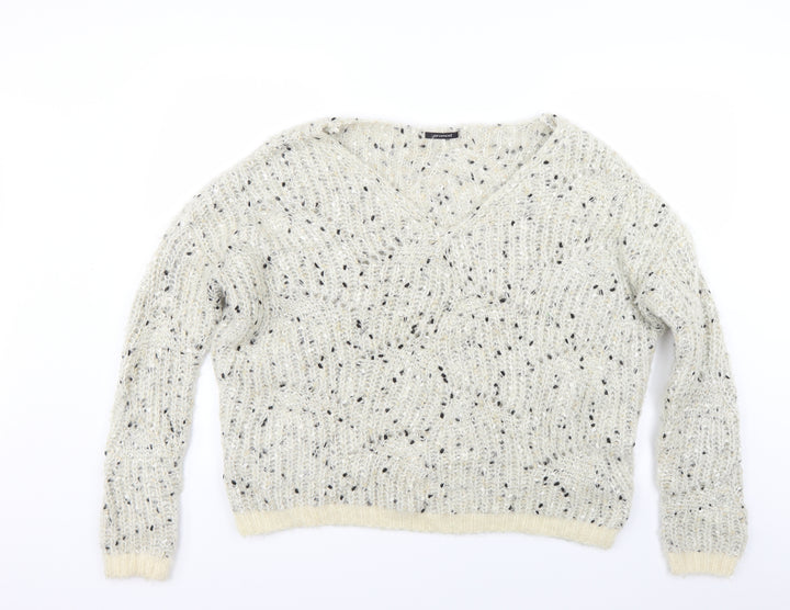 Promod Womens Beige   Pullover Jumper Size S