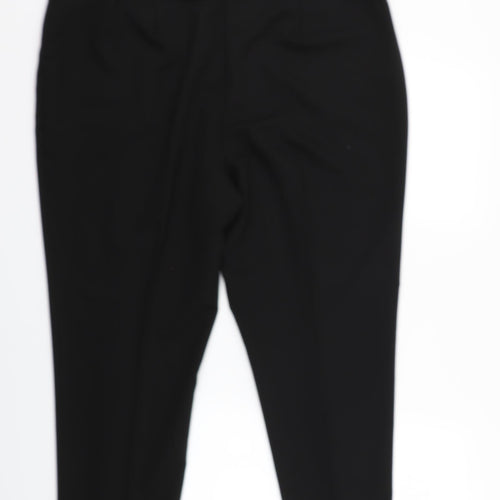 F&F Womens Black   Trousers  Size 18 L25 in