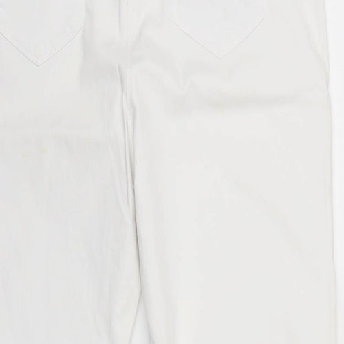 George Womens White  Denim Skinny Jeans Size 18 L26 in