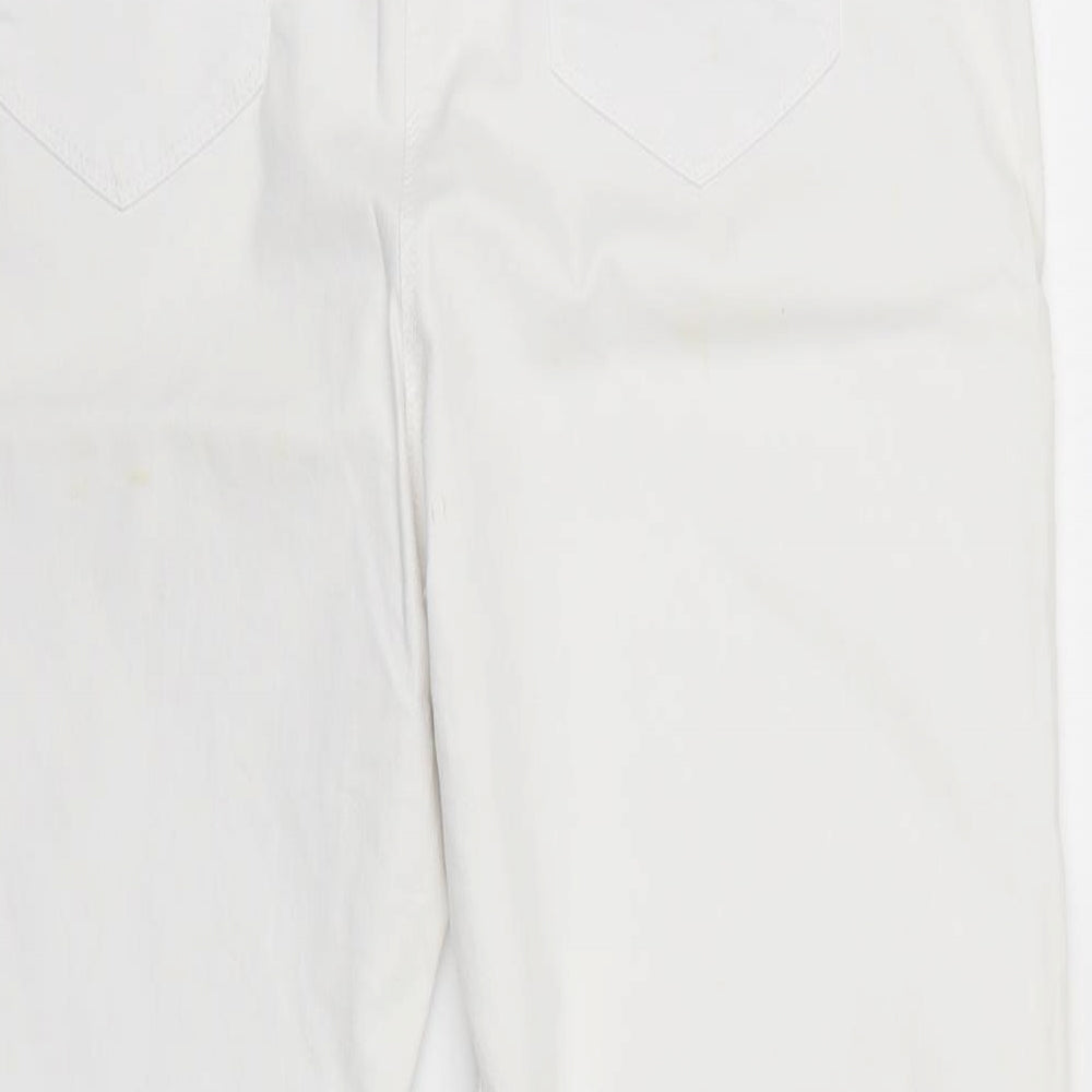 George Womens White  Denim Skinny Jeans Size 18 L26 in