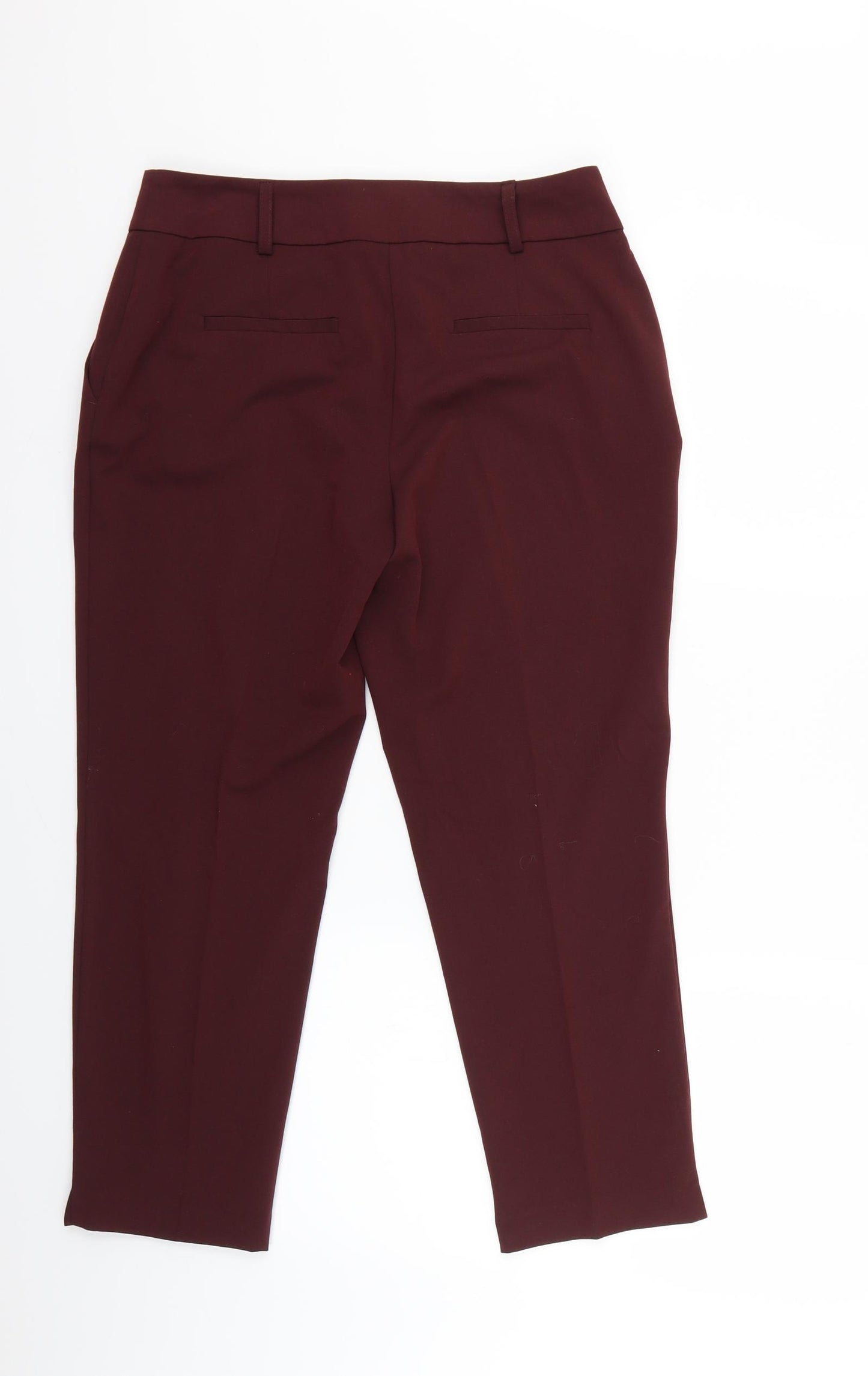 Dorothy Perkins Womens Red   Capri Trousers Size 8 L22 in