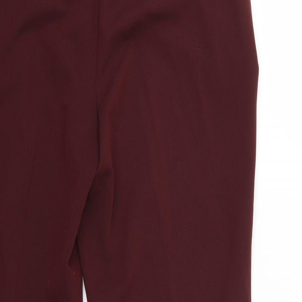 Dorothy Perkins Womens Red   Capri Trousers Size 8 L22 in