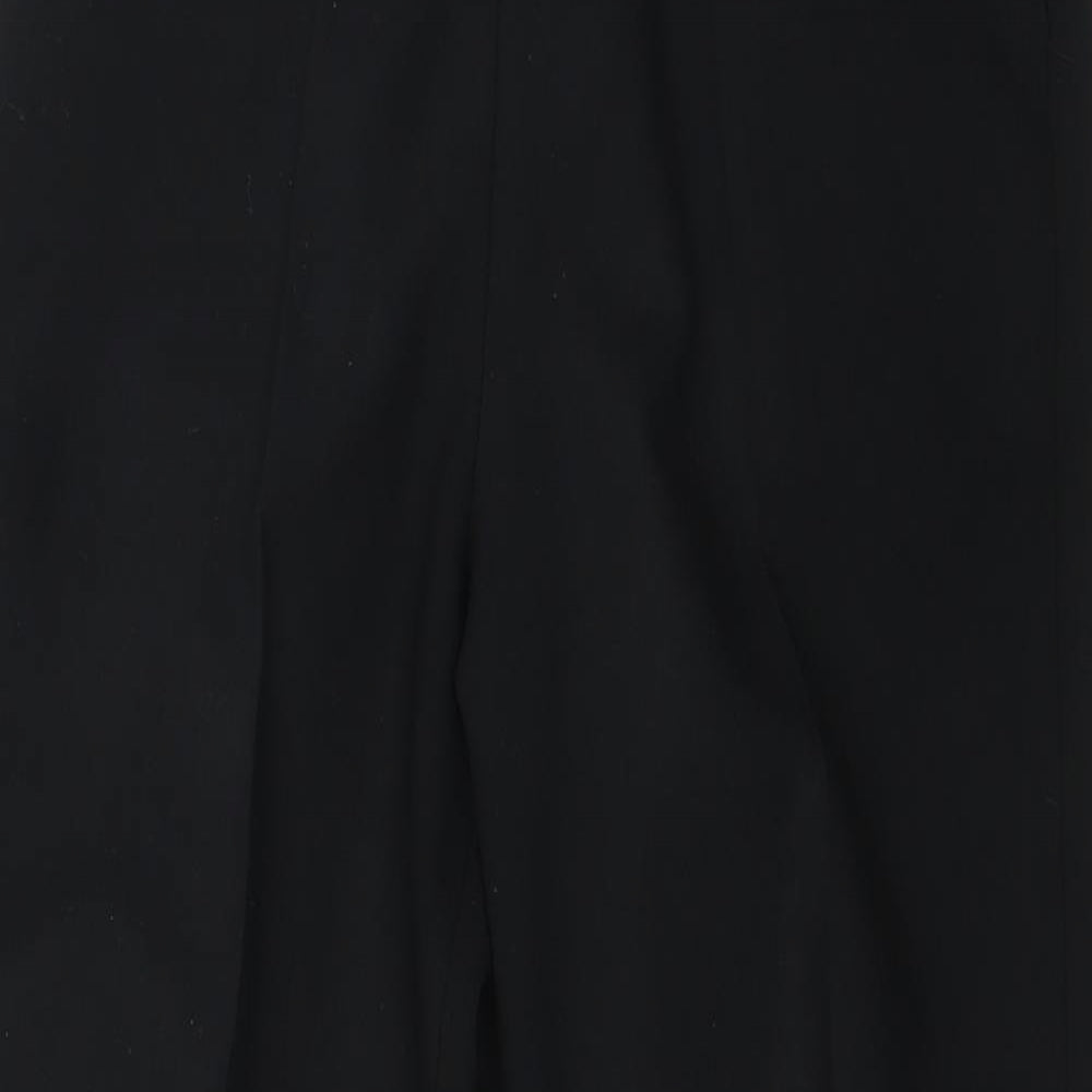BHS Womens Black   Capri Trousers Size 10 L22 in