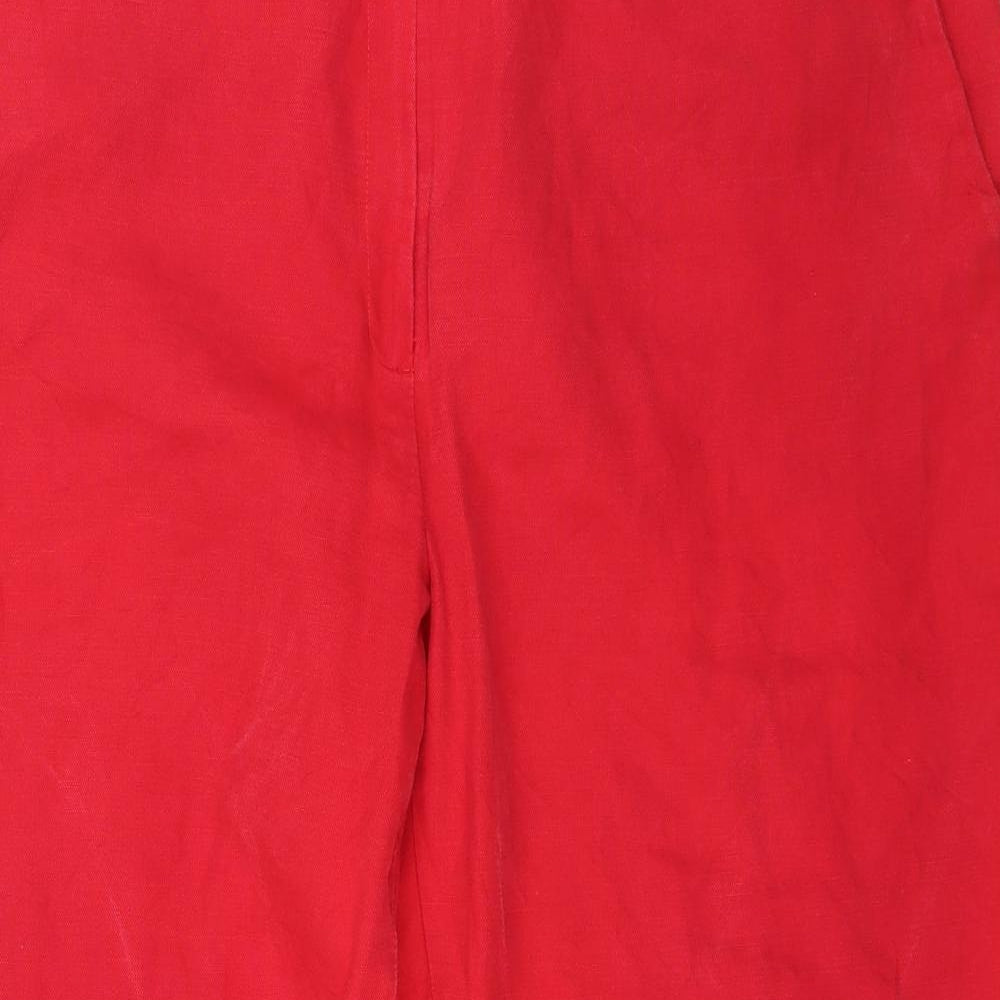 Marks and Spencer Womens Red   Tapered Jeans Size 20 L23 in