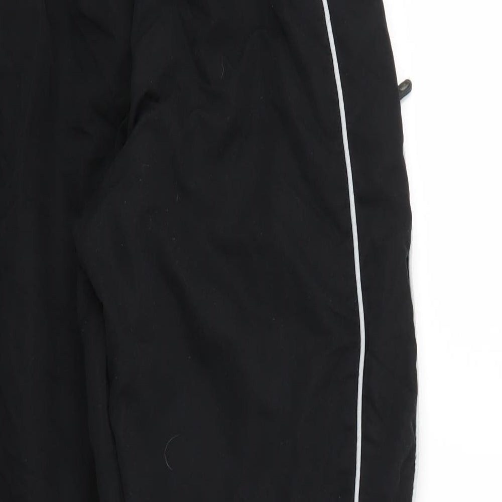 FILA Boys Black   Pedal Pusher Trousers Size M