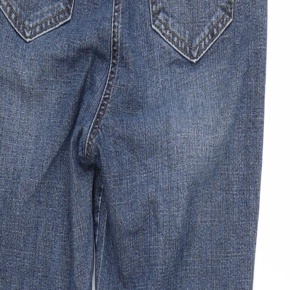 John Roca Womens Blue  Denim Bootcut Jeans Size 12 L28 in