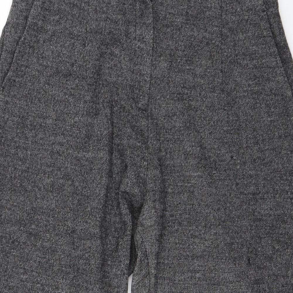 OSKA Womens Grey   Cropped Trousers Size M L21 in