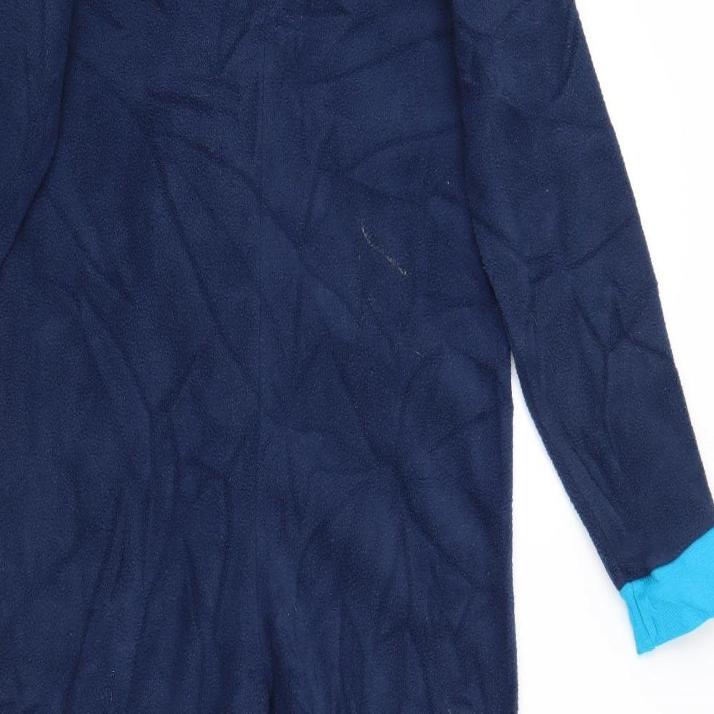 Marvel Boys Blue Solid Fleece  Bodysuit Size 9-10 Years  - Spiderman