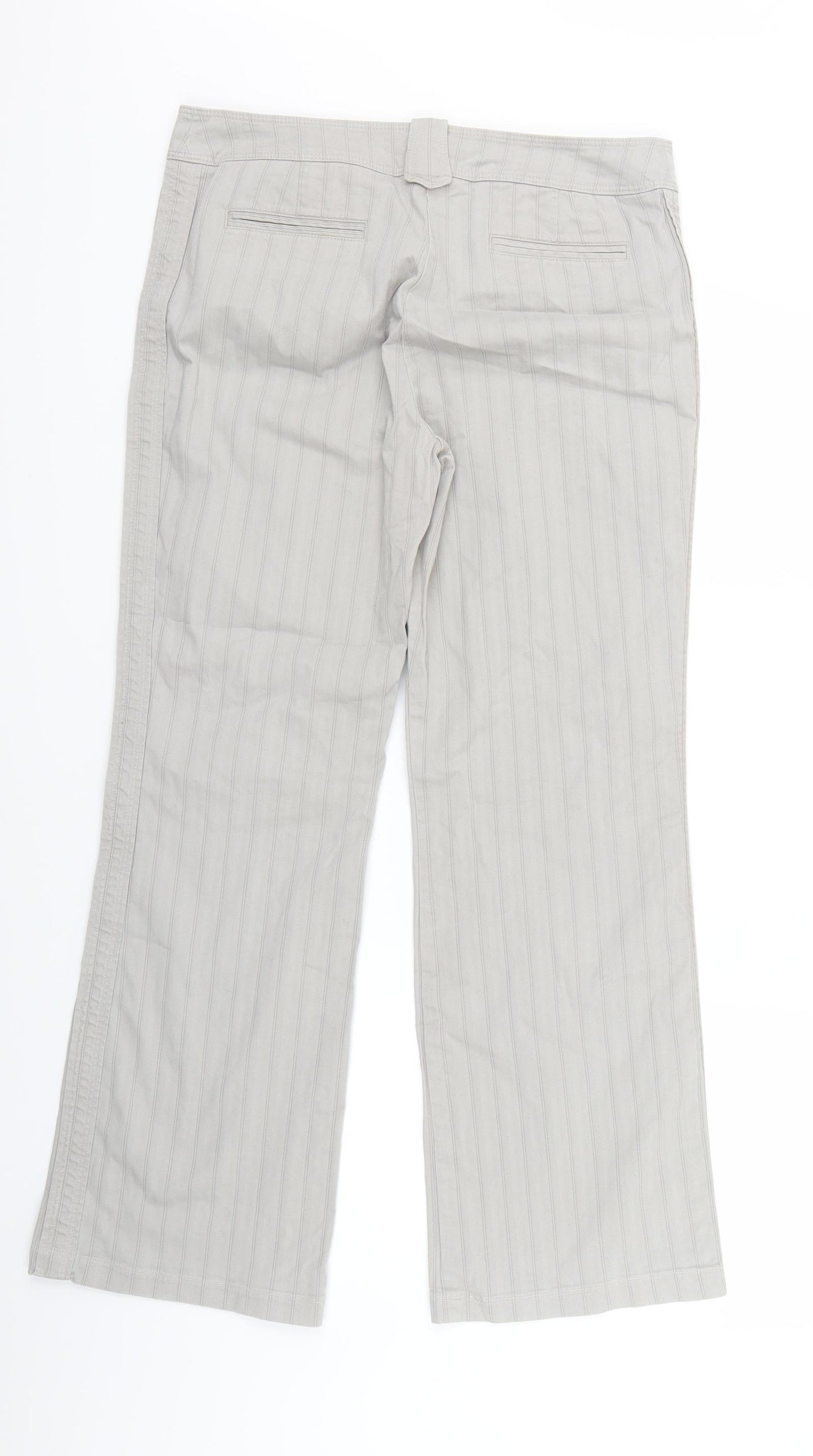 NEXT Womens Beige   Trousers  Size 12 L26 in