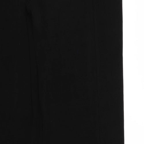 Stephan Womens Black   Trousers  Size L L25 in