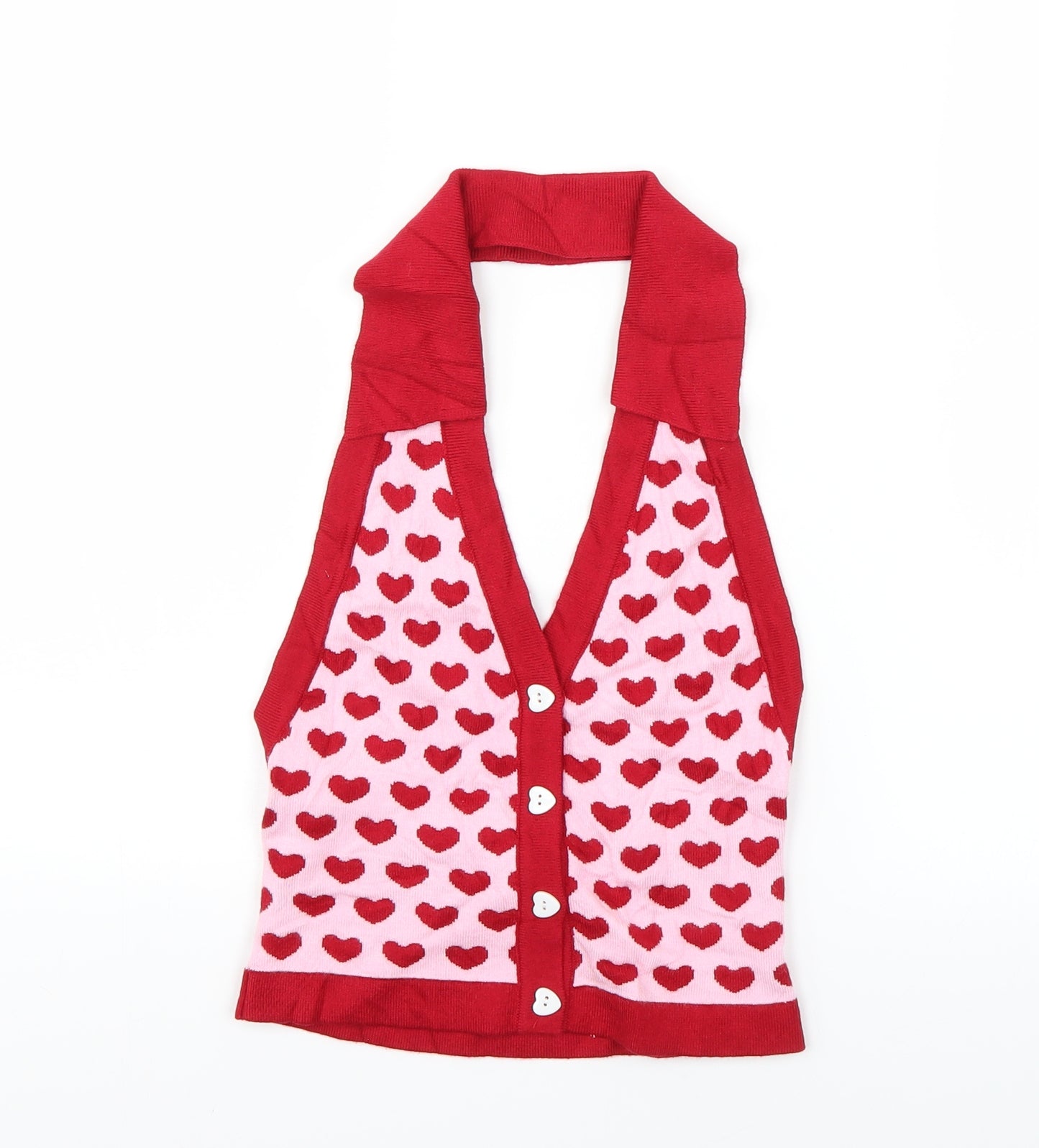 Preworn Womens Red   Shrug Jumper Size S