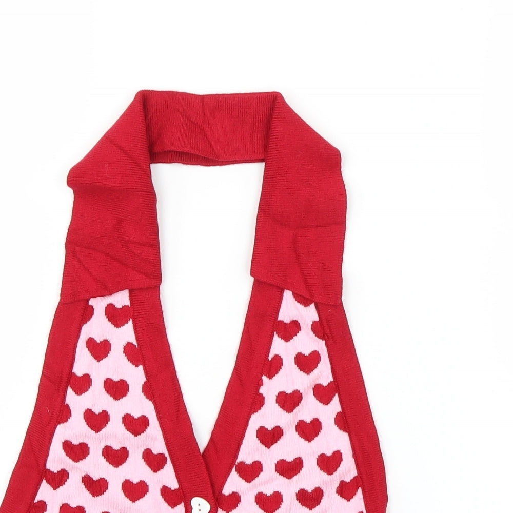 Preworn Womens Red   Shrug Jumper Size S