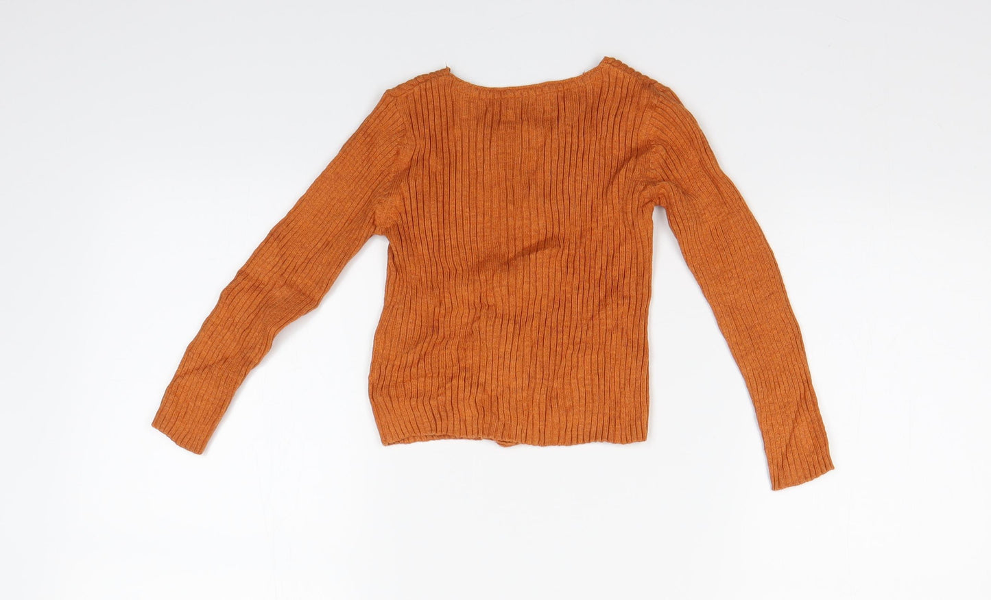 NEXT Girls Brown  Knit Cardigan Jumper Size 4 Years
