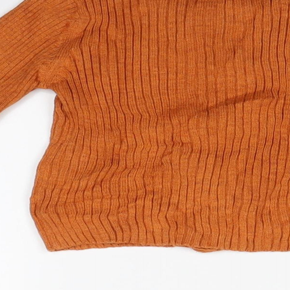 NEXT Girls Brown  Knit Cardigan Jumper Size 4 Years