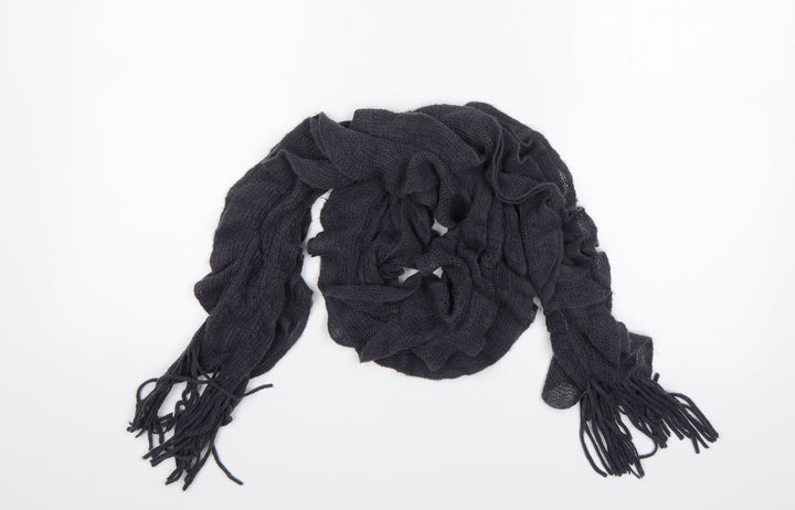 Preworn Womens Blue  Knit  Scarf