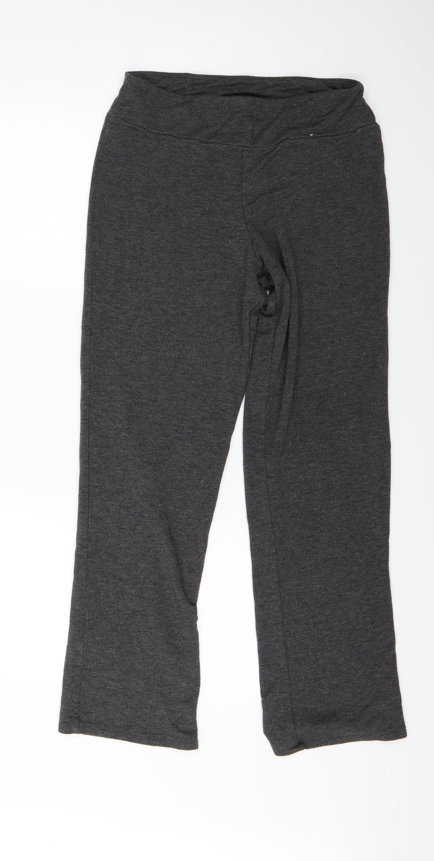 Nutmeg Womens Grey   Jogger Trousers Size 12 L27 in