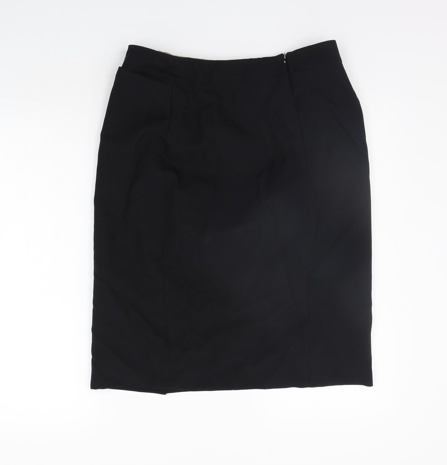 NL Collection Womens Black   A-Line Skirt Size 14
