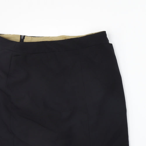NL Collection Womens Black   A-Line Skirt Size 14