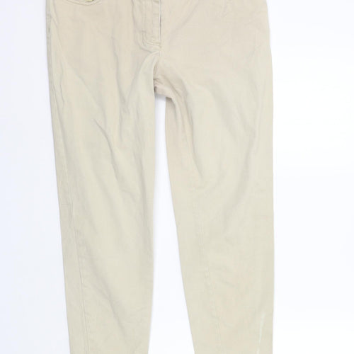 TU Womens Beige   Trousers  Size 12 L23 in