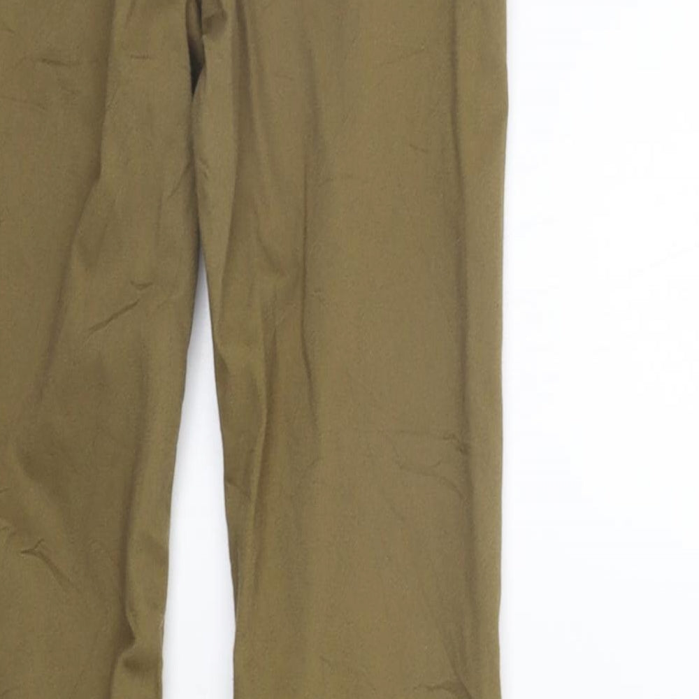 H&M Womens Green   Skinny Jeans Size 10 L28 in