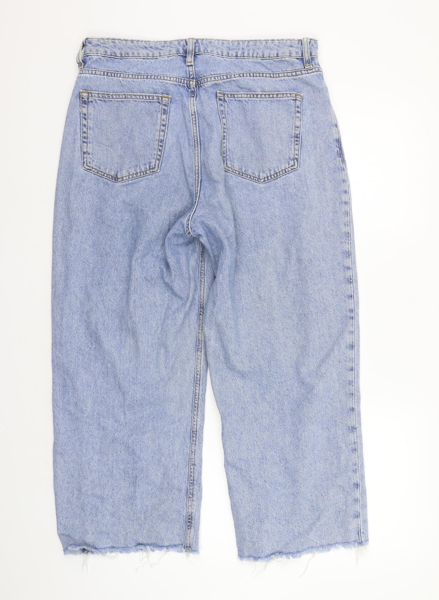 deniem co Womens Blue   Straight Jeans Size 14 L25 in - washable mark
