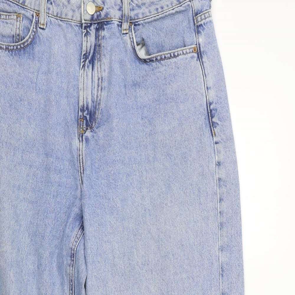 deniem co Womens Blue   Straight Jeans Size 14 L25 in - washable mark