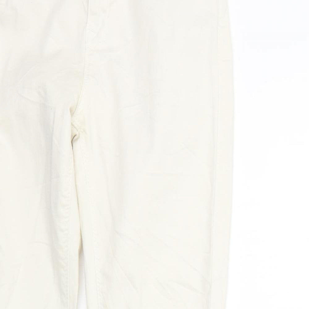Topshop Womens Beige   Trousers  Size 28 in L30 in