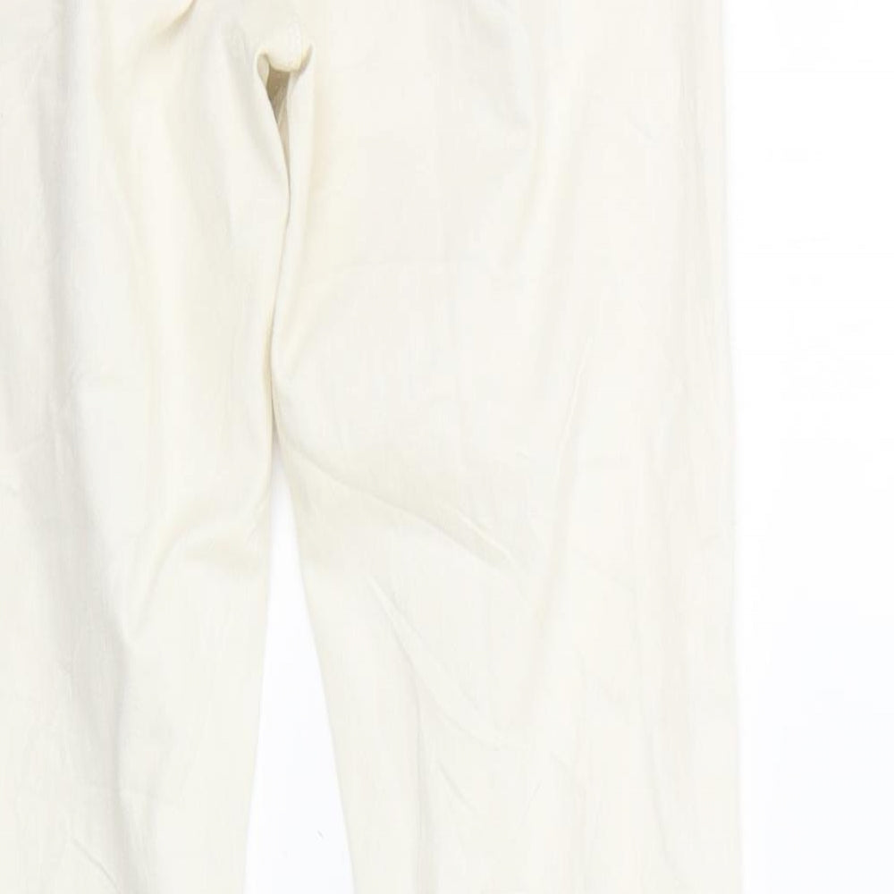 Topshop Womens Beige   Trousers  Size 28 in L30 in