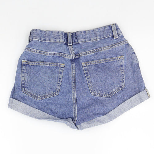 deniem co Womens Blue   Cut-Off Shorts Size 10