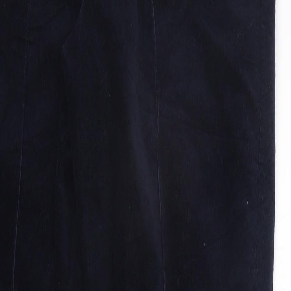 Marks and Spencer Womens Black   Trousers  Size 14 L27 in - Elastic Waist Band