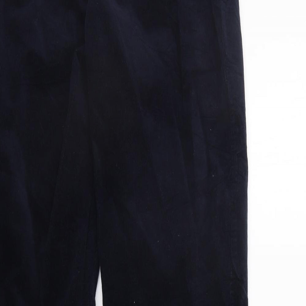 Marks and Spencer Womens Black   Trousers  Size 14 L27 in - Elastic Waist Band