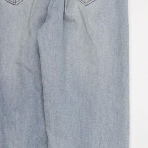 Missguided Womens Blue   Straight Jeans Size 8 L28 in