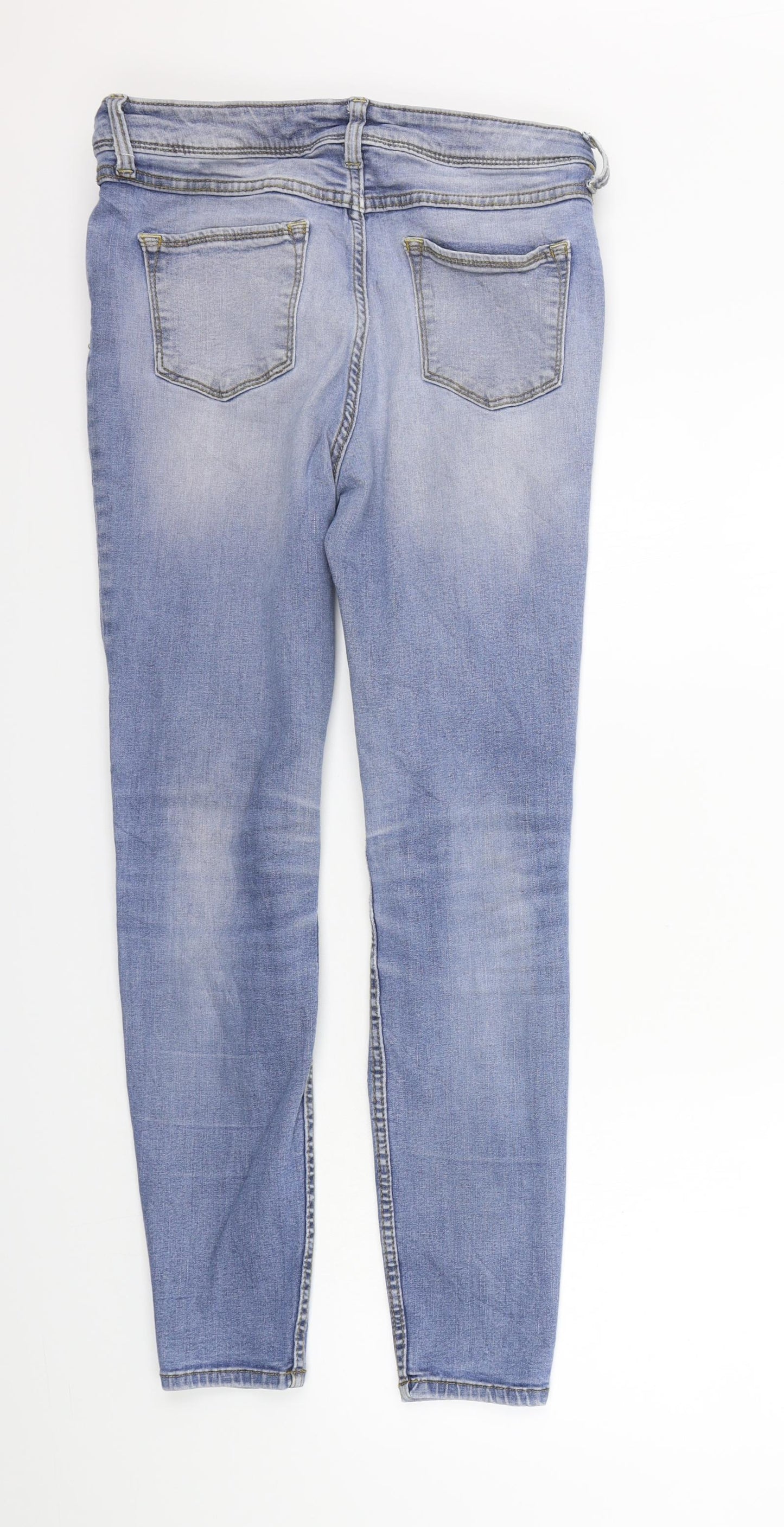 TU Womens Blue   Straight Jeans Size 12 L27 in