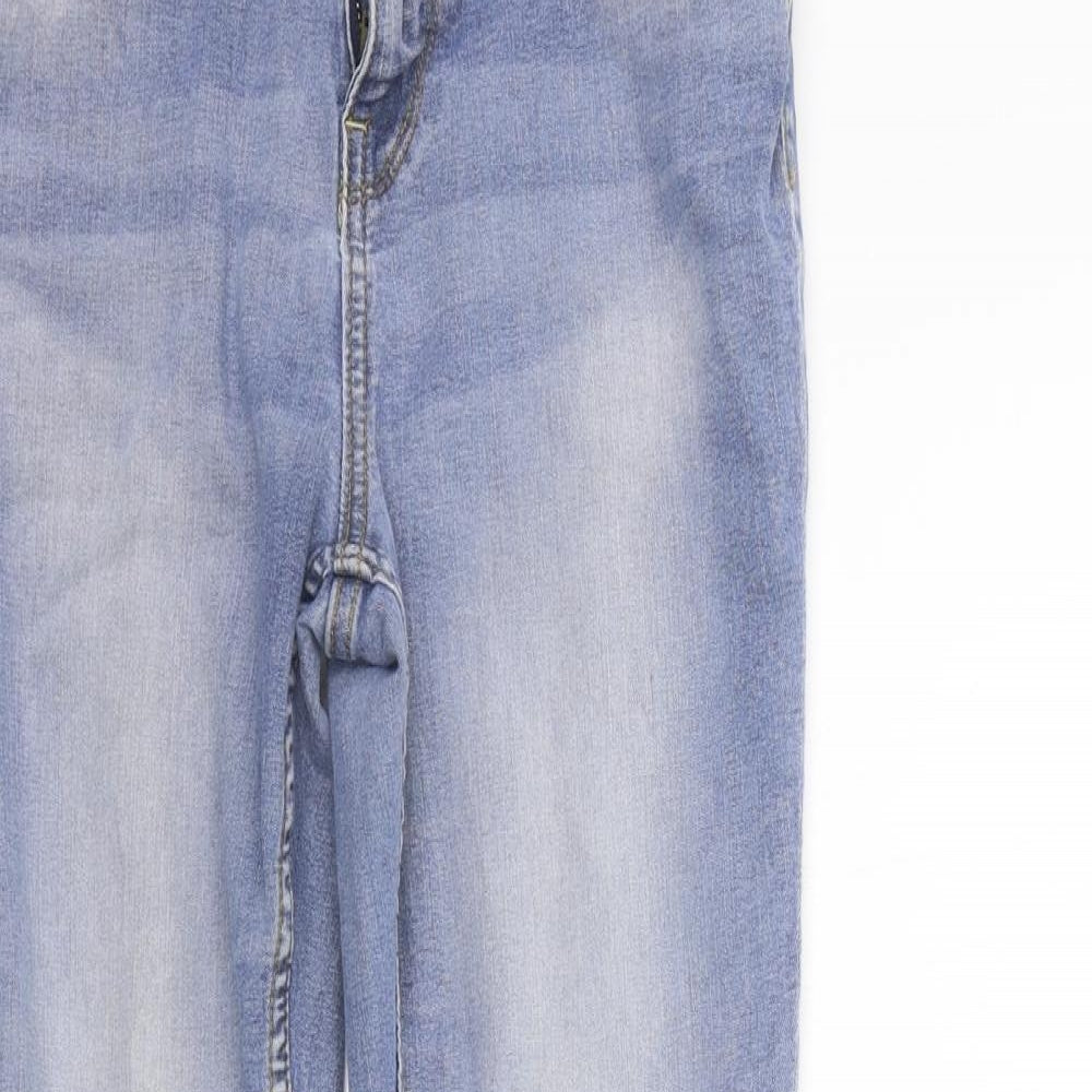 TU Womens Blue   Straight Jeans Size 12 L27 in