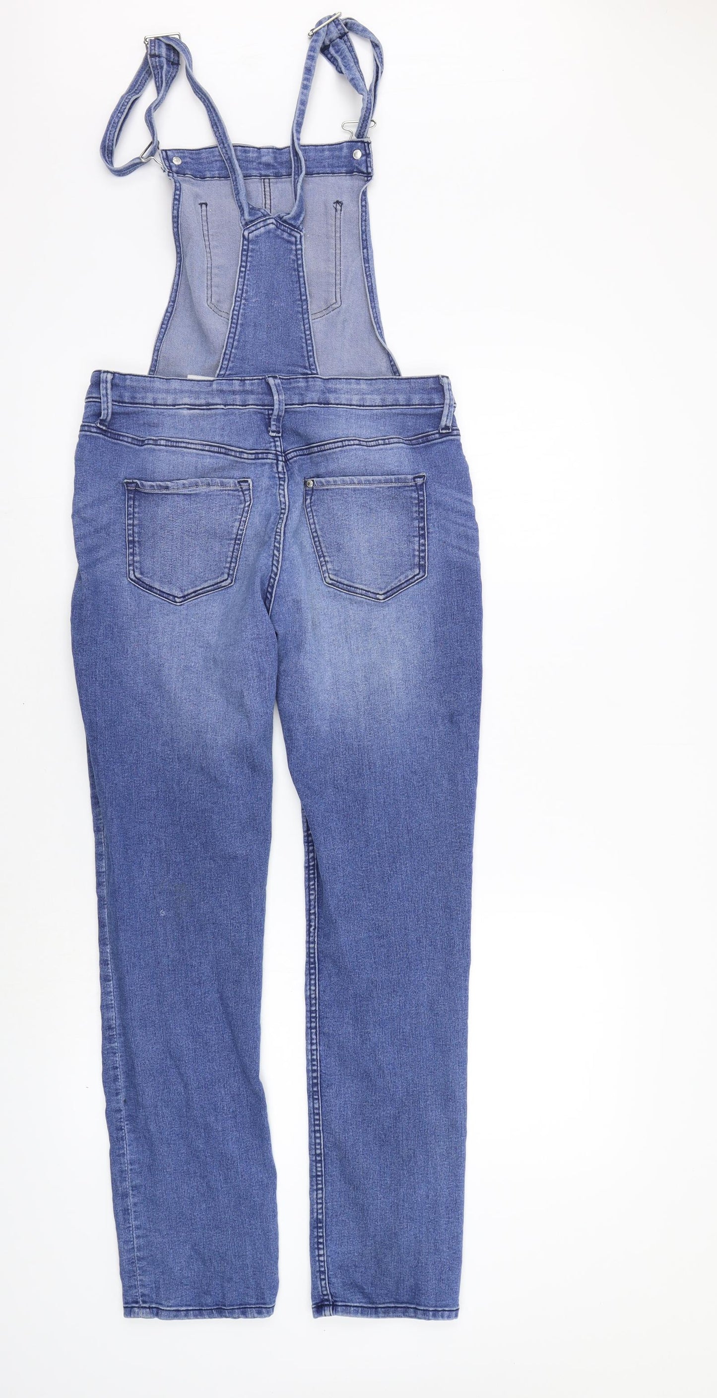 H&M Girls Blue   Dungaree One-Piece Size 14-15 Years