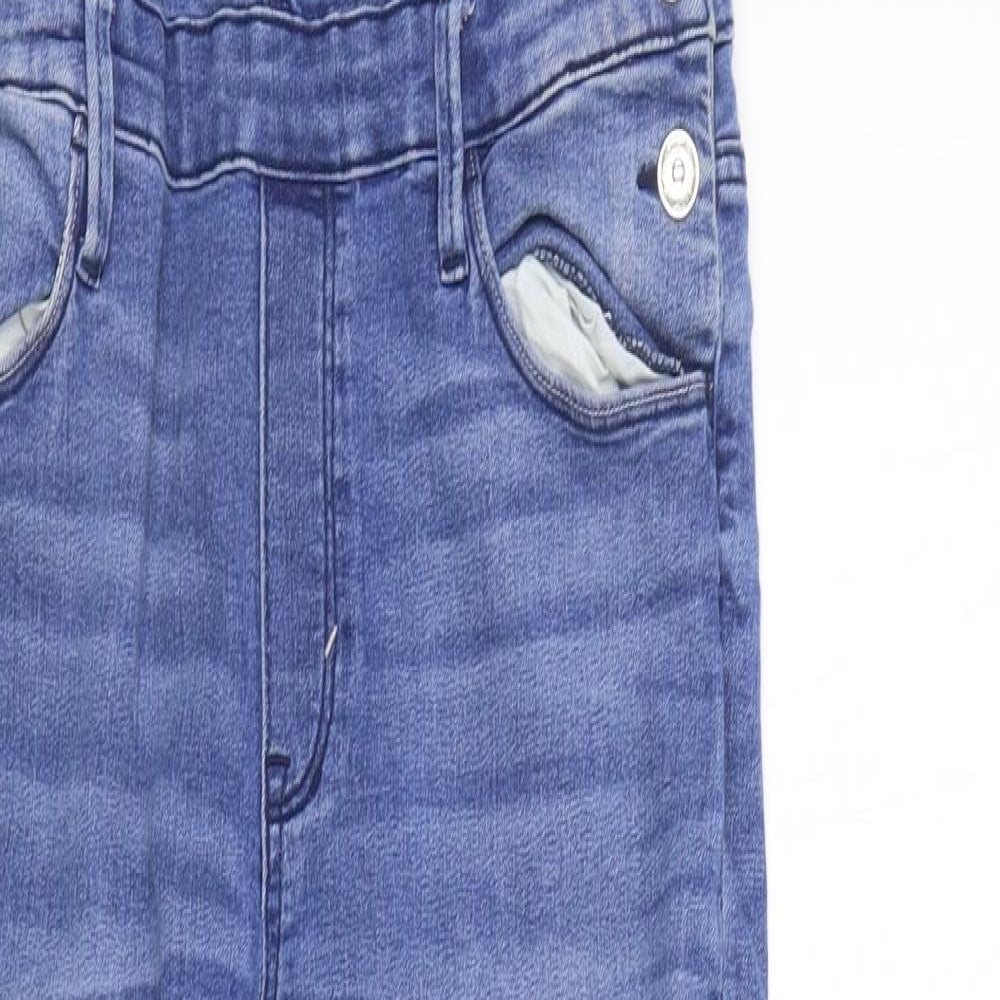 H&M Girls Blue   Dungaree One-Piece Size 14-15 Years