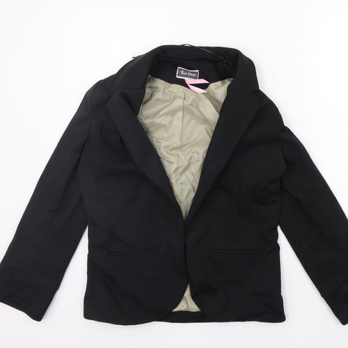 Red Chilli Womens Black   Jacket Blazer Size 8