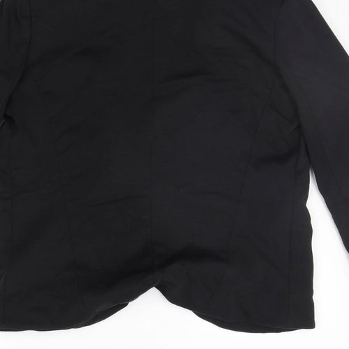 Red Chilli Womens Black   Jacket Blazer Size 8