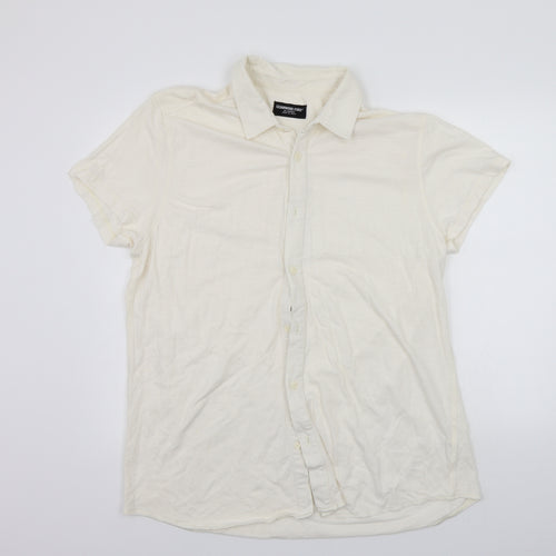 Cedar Wood State Mens White    Polo Size XL  - washable mark