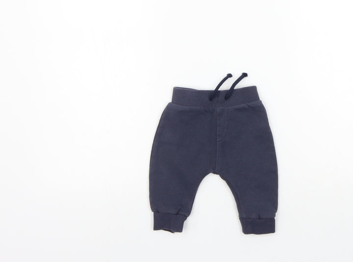 Nutmeg Baby Blue   Jogger Trousers Size 0-3 Months