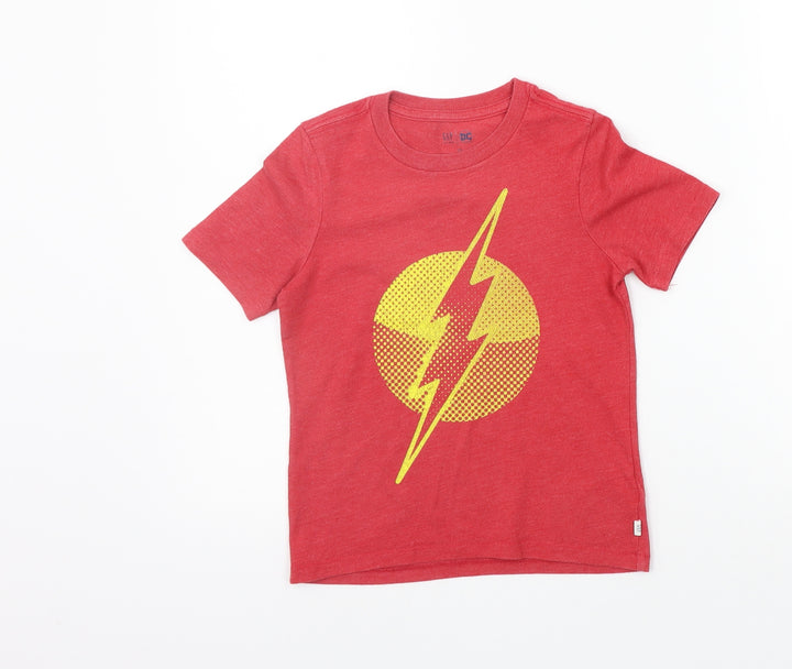 Gap Girls Red   Basic T-Shirt Size XS