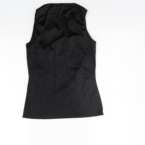 Marks and Spencer Womens Black   Basic Tank Size 8