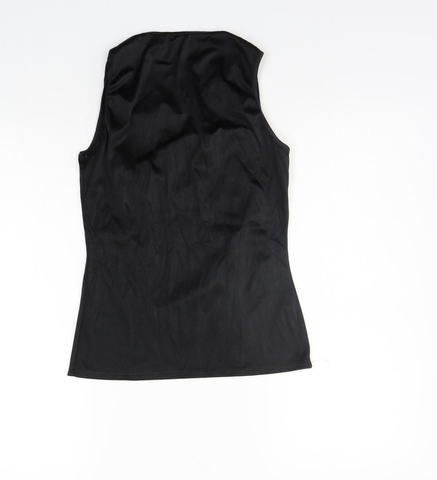 Marks and Spencer Womens Black   Basic Tank Size 8