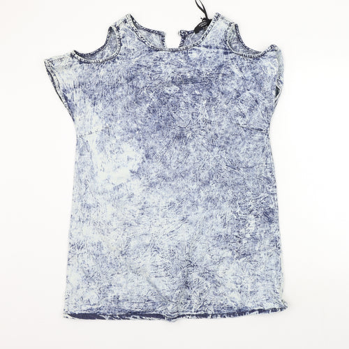 Select Womens Blue   A-Line  Size 14